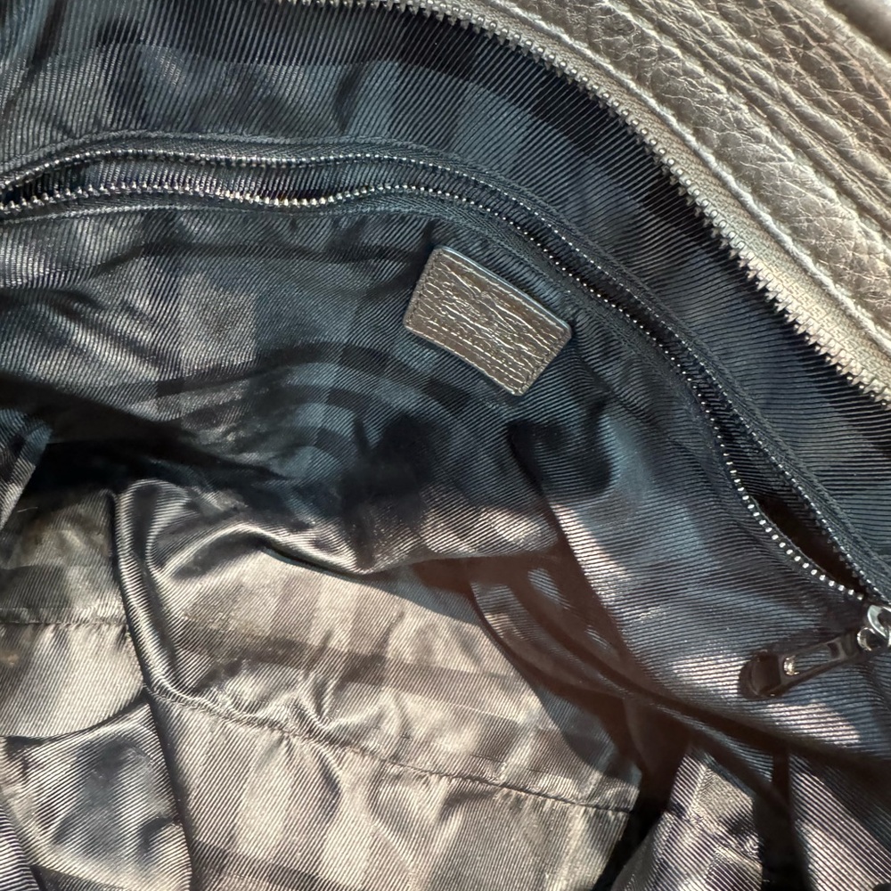 Burberry Shimmer Check Byron Tote “Vintage” - Picture 7 of 11